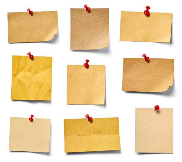 复古空白标签纸图片下载