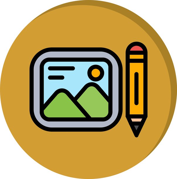 照片编辑线条填充圆形阴影图片下载