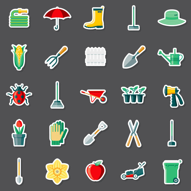 园艺标签设置图片下载