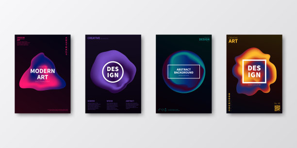 宣传册模板布局，封面设计，商业年度报告，传单，杂志图片下载