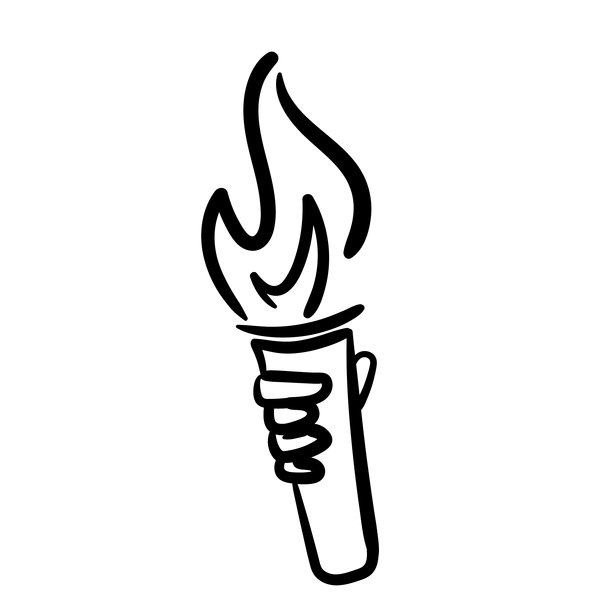 燃烧的火炬图片下载