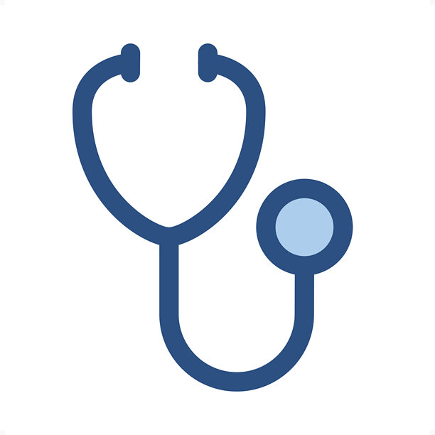 听诊器 - 轮廓图标 - 像素完美标志图片下载