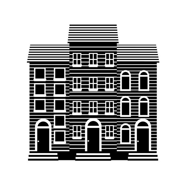 简单的轮廓的建筑图片下载