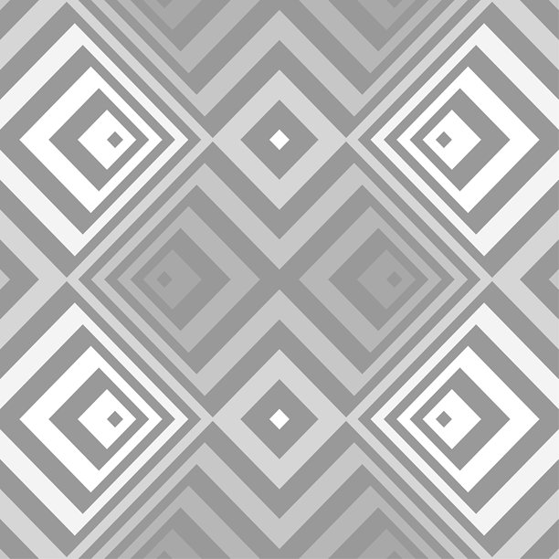 抽象无缝背景图案-灰色壁纸黑白矢量插图图片下载