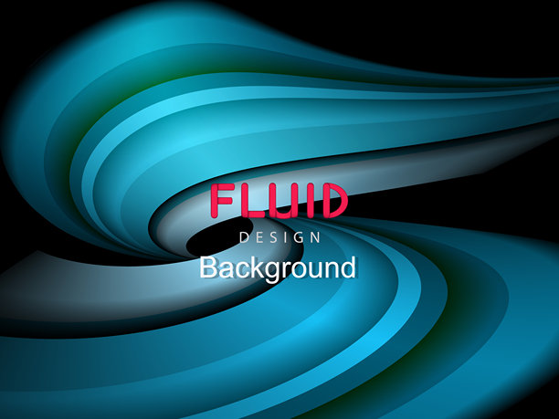 抽象流体概念设计背景。图片下载