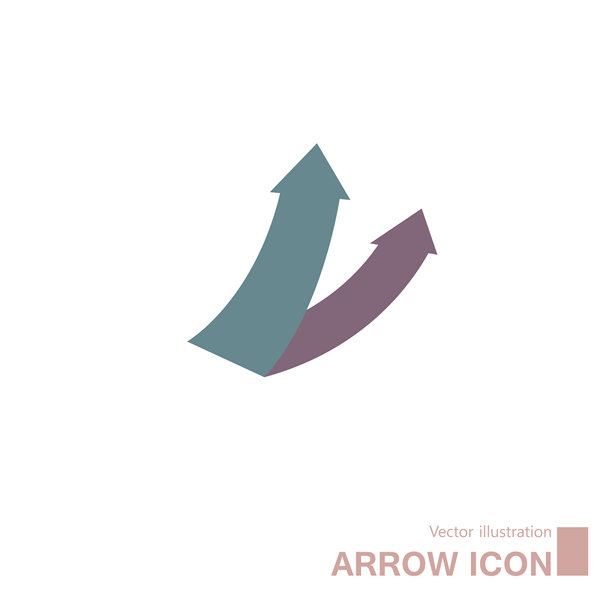抽象箭头符号设计。图片下载