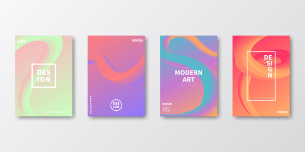 宣传册模板布局，封面设计，商业年度报告，传单，杂志图片下载