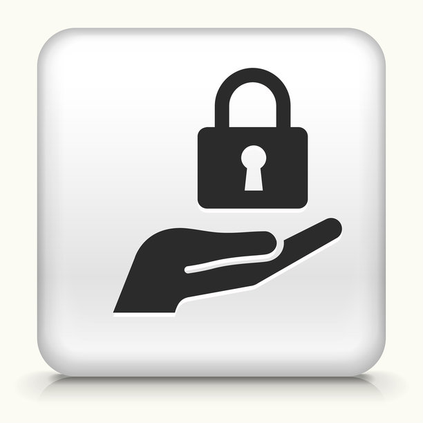 安全锁在手图标图片下载