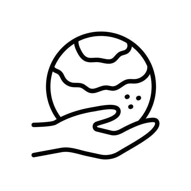 浴盐球图标。手中的美容浴炸弹。用于芳香疗法和放松的海盐球。白色背景上的矢量插图。图片下载