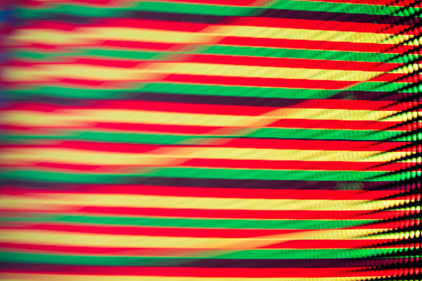 大型LED投影屏幕。色彩斑斓的抽象背景。舞台上的灯光秀。图片下载