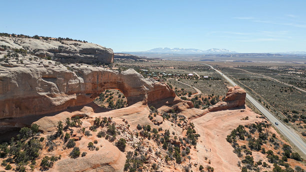 无人机照片 - 拱门国家公园 - 犹他州图片下载