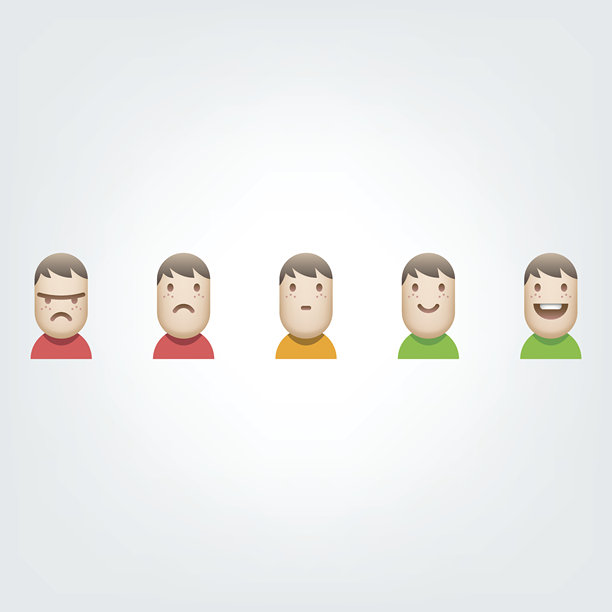客户满意度头像图标集图片下载