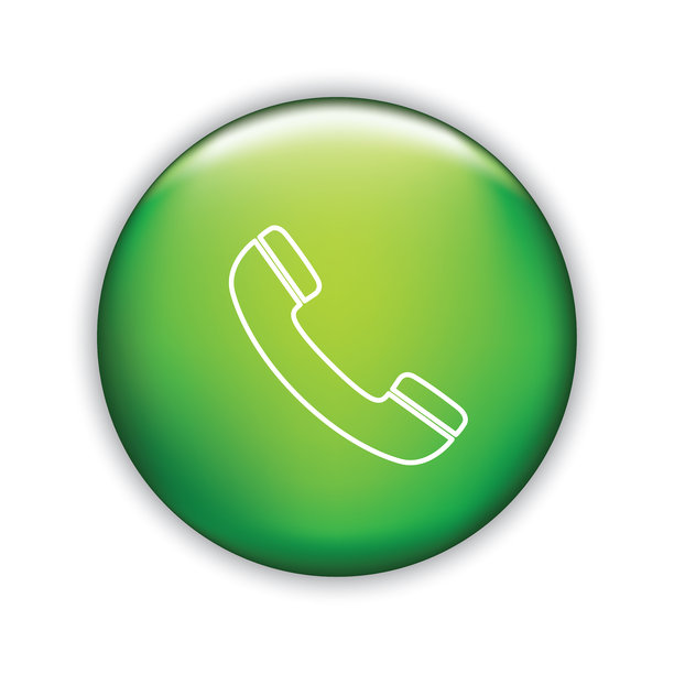 细线图标在闪亮的按钮-客户服务图片下载