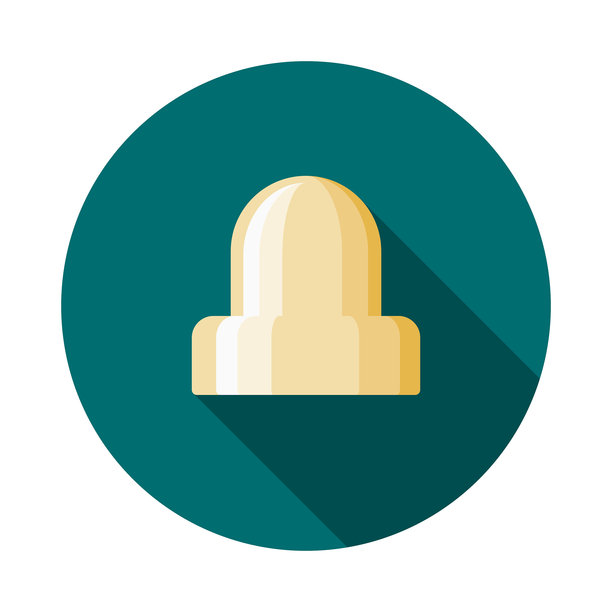 颈部帽平设计女性生殖图标与侧影图片下载