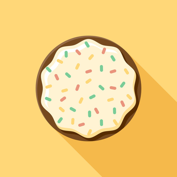 香草甜甜圈图标图片下载