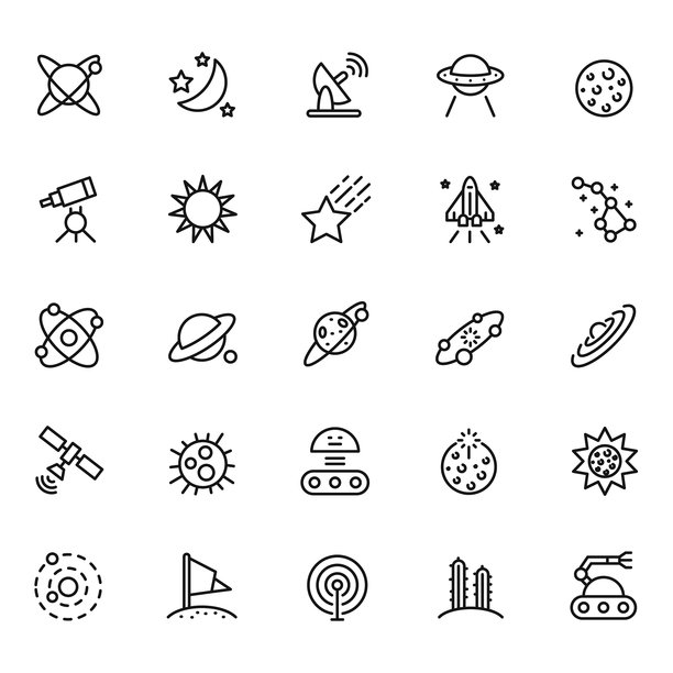 空格线图标集图片下载