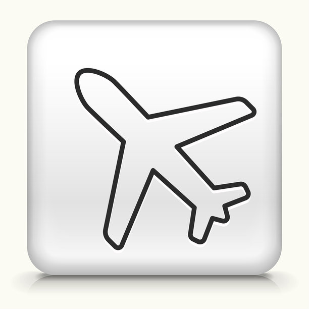 飞行中的飞机图标图片下载