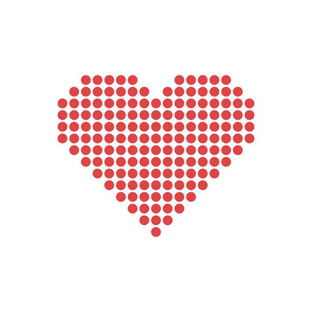 爱心符号，情人节图标或标志图片下载