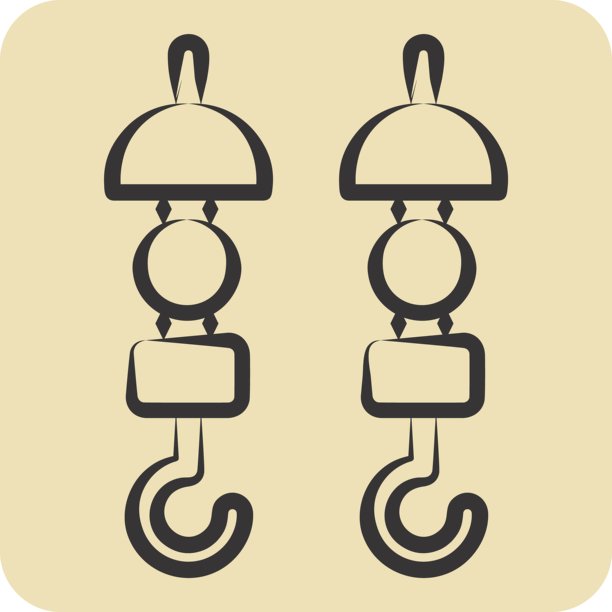 烧烤图标串。与烧烤符号相关。手绘风格。设计可编辑。图片下载