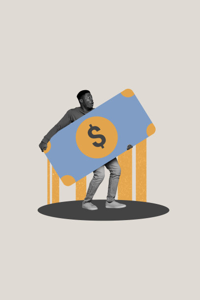 趋势艺术作品 3D 草图图像 照片拼贴 工作空间 界面 钱袋 美元 收入 储蓄 年轻人 手持巨额钞票图片下载