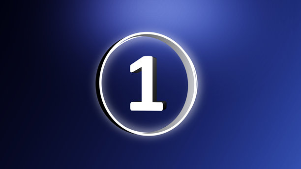 数字1 4K库存照片图片下载