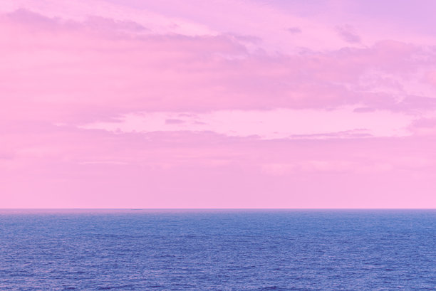 美丽的海洋和天空照片图片下载