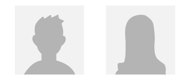 灰度平面插图。头像，用户资料，人物图标，中性性别轮廓，个人资料图片。适合社交媒体资料、图标、屏幕保护程序和模板使用。图片下载