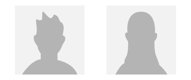 灰度平面插图。头像，用户资料，人物图标，性别中立轮廓，个人资料图片。适合社交媒体资料，图标，屏幕保护程序和模板使用。图片下载