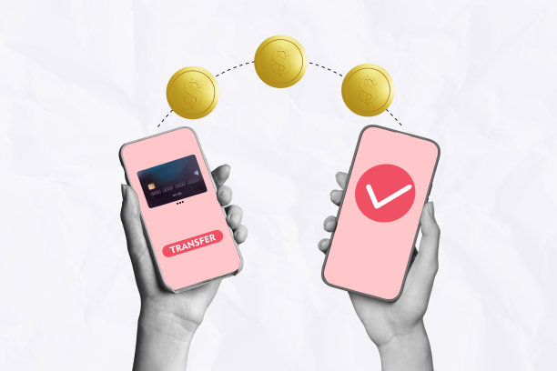 趋势艺术作品草图图像复合照片拼贴，展示商业图形、交易者收益、现金、手持智能手机、信用卡支付完成。图片下载