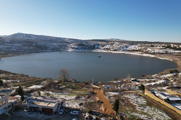 以色列北戈兰高地令人惊叹的冬季风景图片图片下载