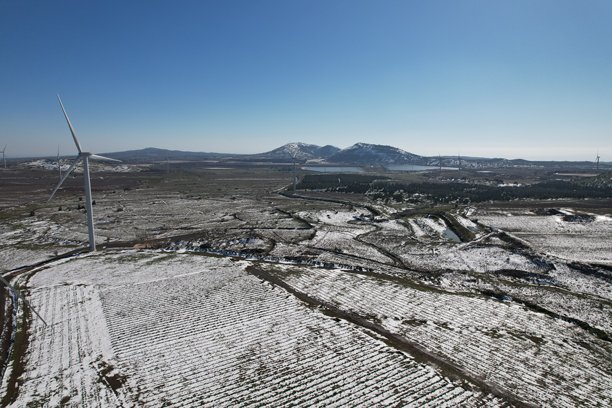 以色列北戈兰高地令人惊叹的冬季风景图片图片下载