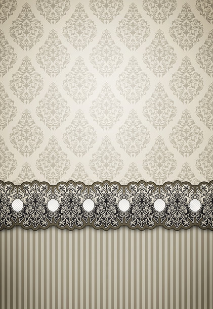 优雅边框的复古米色装饰背景，适用于设计。图片下载