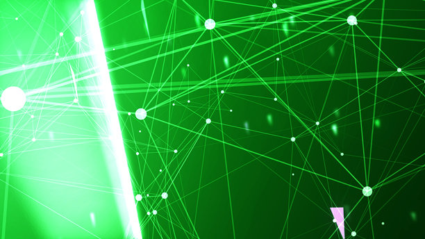 抽象数字流动粒子。网络连接背景。大数据可视化。科技背景。3D渲染。4K照片图片下载