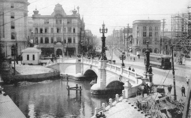 东京日本桥全新复古照片 - 1911-1918图片下载