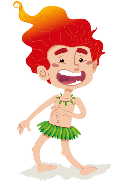 森林里的火毛蛇图片下载