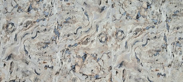 这张图片展示了一种防水面料，印有模仿大理石或天然石材的图案，通常称为“Acqua Decor”。图片下载