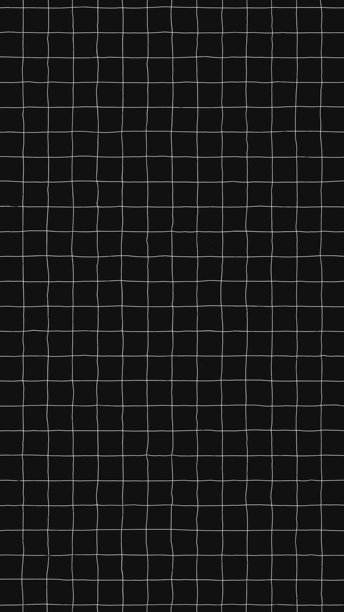 黑白手绘网格背景，简单波浪涂鸦桌面面板，手工笔记本条纹纸图案，绘画涂鸦笔触线条艺术图形，创意铅笔方格纸纹理图片下载