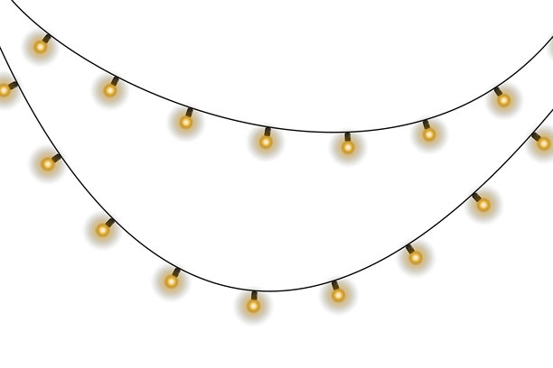 婚礼灯光在餐桌上闪烁。温暖的灯饰为柔和的氛围增添光彩。浪漫的灯光环绕着场地的柱子。微小的火花勾勒出舞动的身影。温馨的灯串在天花板上交错编织。图片下载