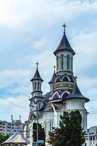 城市建筑，街道照片 - 欧洲，东欧，罗马尼亚 - 佳能 EOS 4000D图片下载