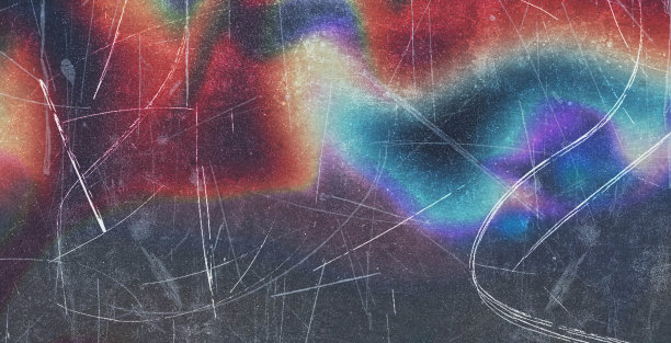 老电影光漏纹理，带有划痕、噪音和彩虹光。复古风格的胶卷照片滤镜，带有散景、灰尘和颗粒感。受损的复古电影，照片烧焦效果。复古照片。图片下载