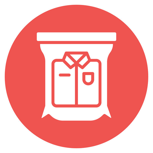 压缩袋矢量图标图片下载