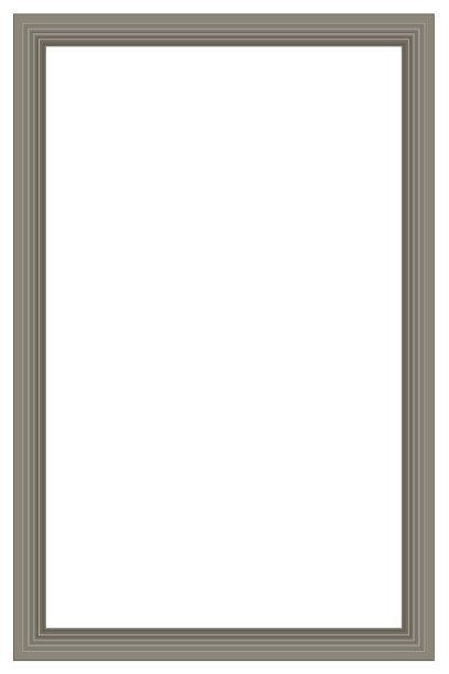 白色背景上的2:3纵向照片和设计框架。光栅插图。图片下载