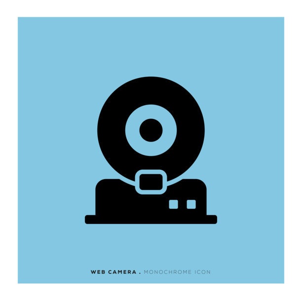 网络摄像头图标图片下载