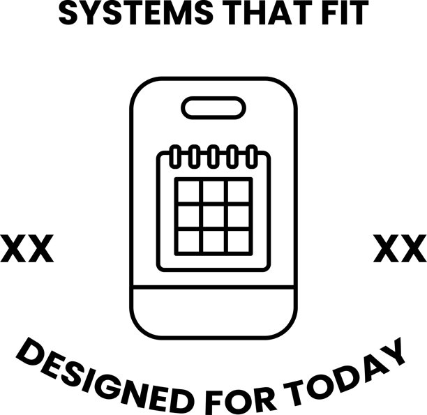 一张黑白手机上显示日历的图片图片下载