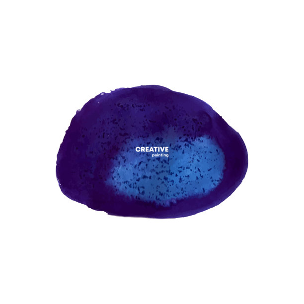 矢量水彩画，彩色染色，矢量垃圾，水彩横幅图片下载