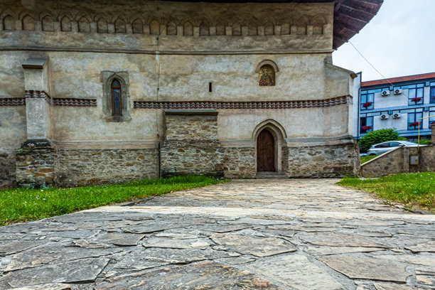城市建筑，街道照片 - 欧洲，东欧，罗马尼亚图片下载