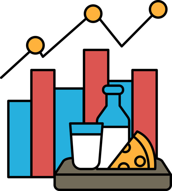 一张黑白图片，展示了一个托盘，上面有一个玻璃杯、一瓶饮料、一块披萨和一个杯子。图片下载