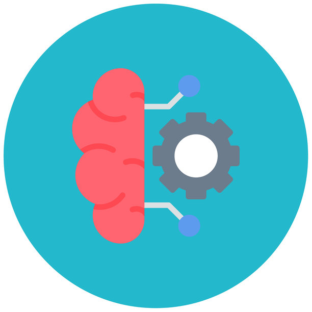 深度学习矢量图标图片下载