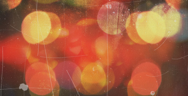 老电影光漏纹理，带有划痕、噪音和彩虹光。复古风格的胶卷照片滤镜，带有散景、灰尘和颗粒感。受损的复古电影，照片烧焦效果。复古照片。图片下载