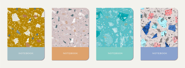 记事本封面设计。大理石纹抽象图案图片下载